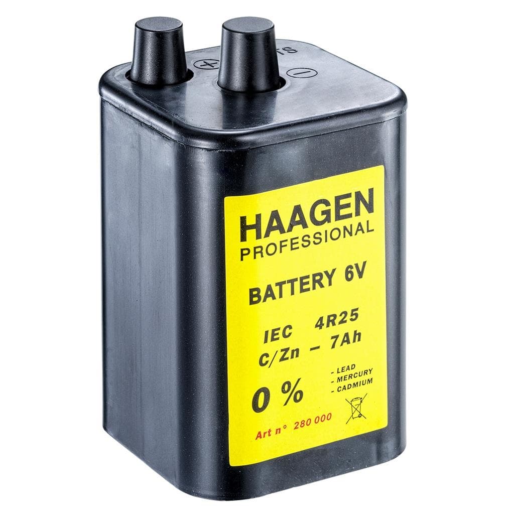 Haagen Professional Trocken-Blockbatterie 6V 7-9Ah