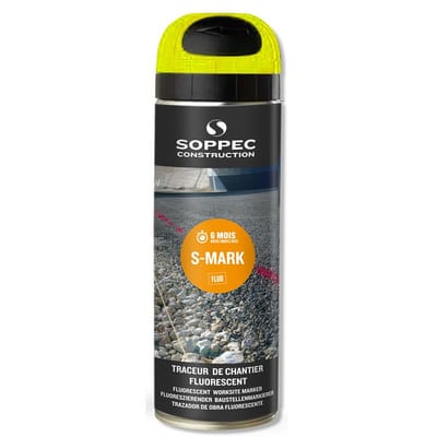 SOPPEC Markierspray S MARK 500 ml - SOPPEC Markierspray S MARK 500ml Gelb