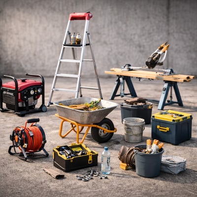 Baustelleneinrichtung & Arbeitshilfen