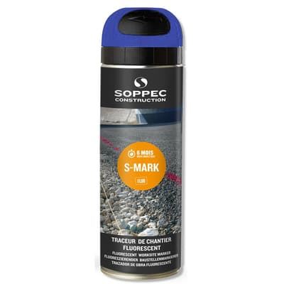 SOPPEC Markierspray S MARK 500 ml - SOPPEC Markierspray S MARK 500ml Blau